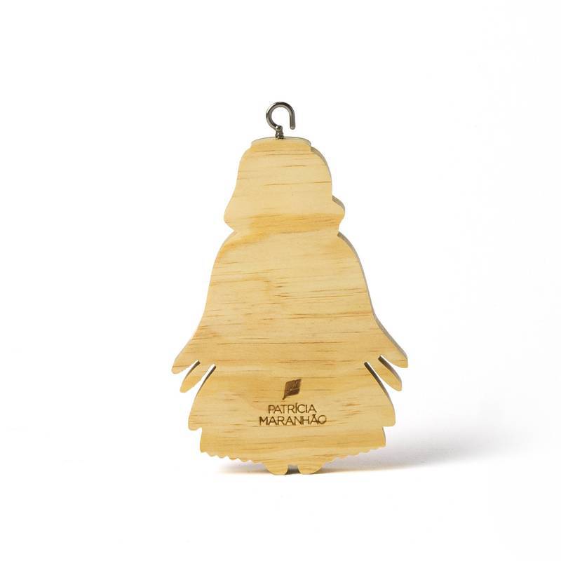 Pingente de Natal Anjinha Luz Patrícia Maranhão