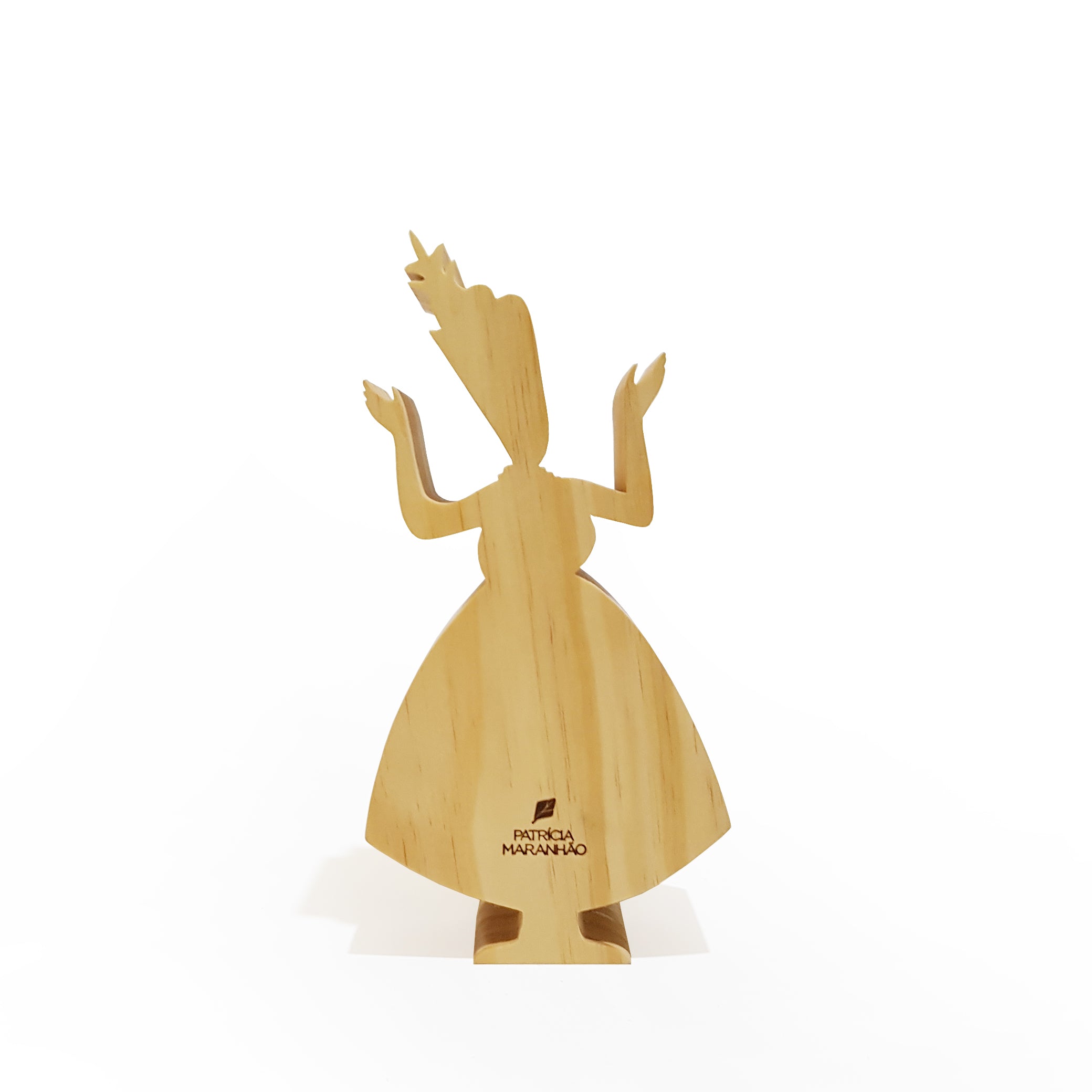 Bahian Wooden Sculpture of Acarajé Patricia Maranhão