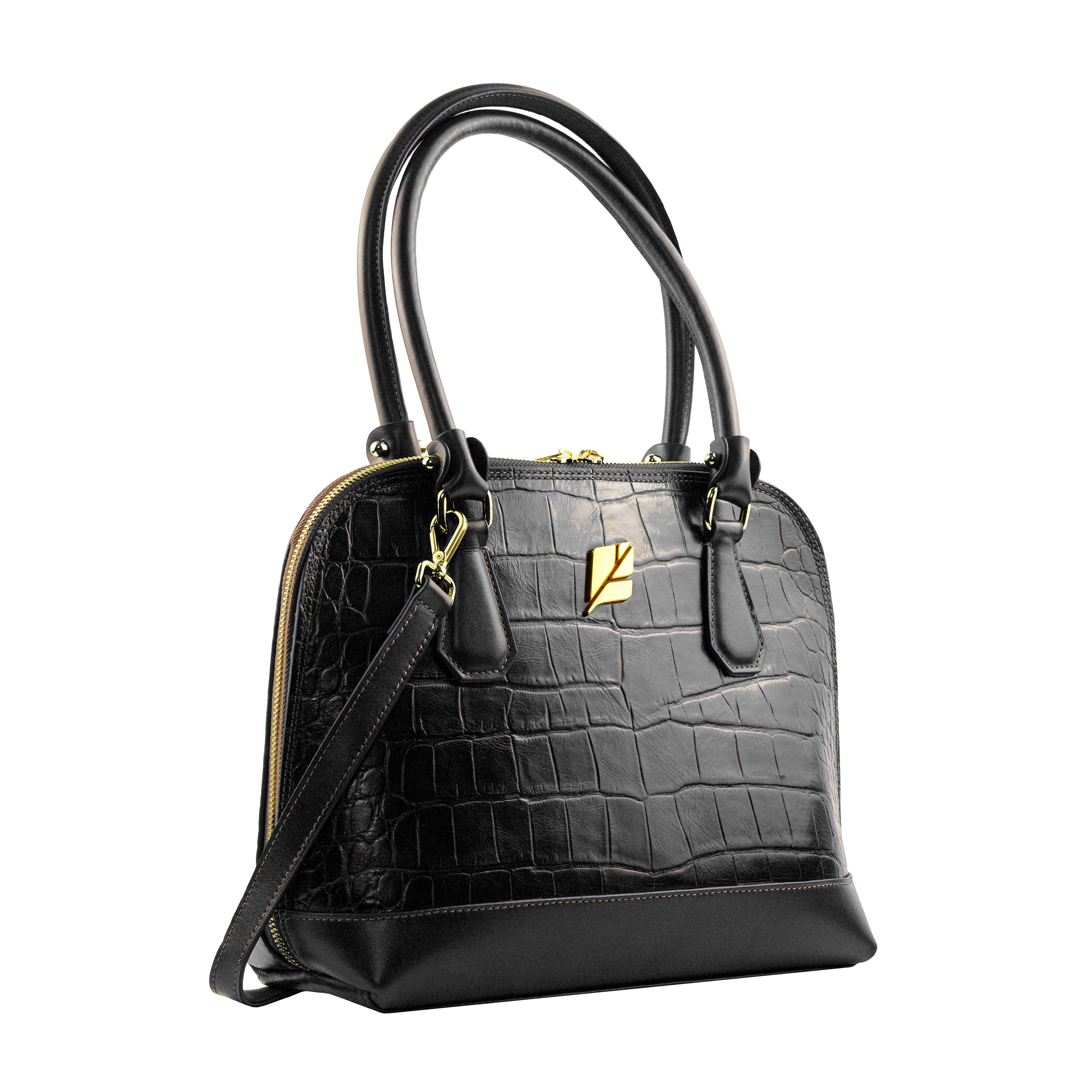 Bolsa Bowling Serena Croco M Patrícia Maranhão