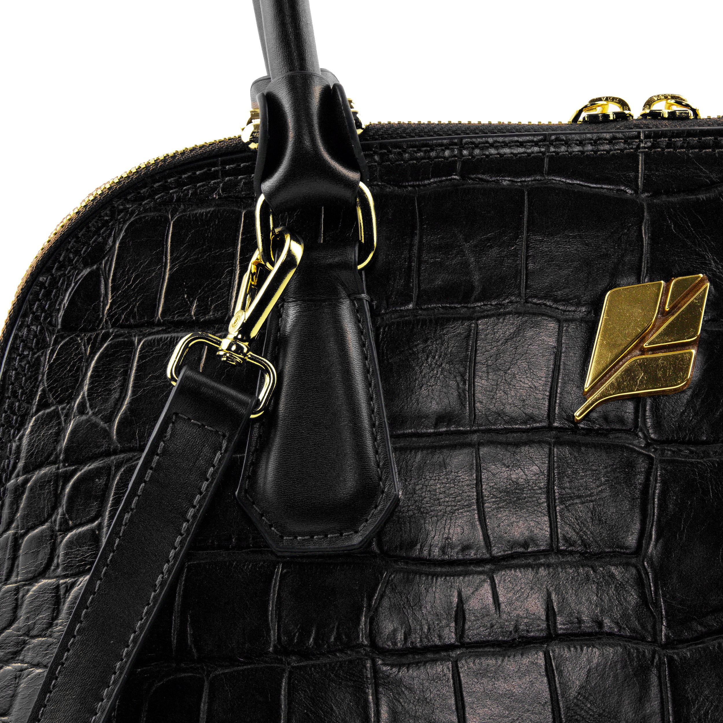Bolsa Bowling Serena Croco M Patrícia Maranhão