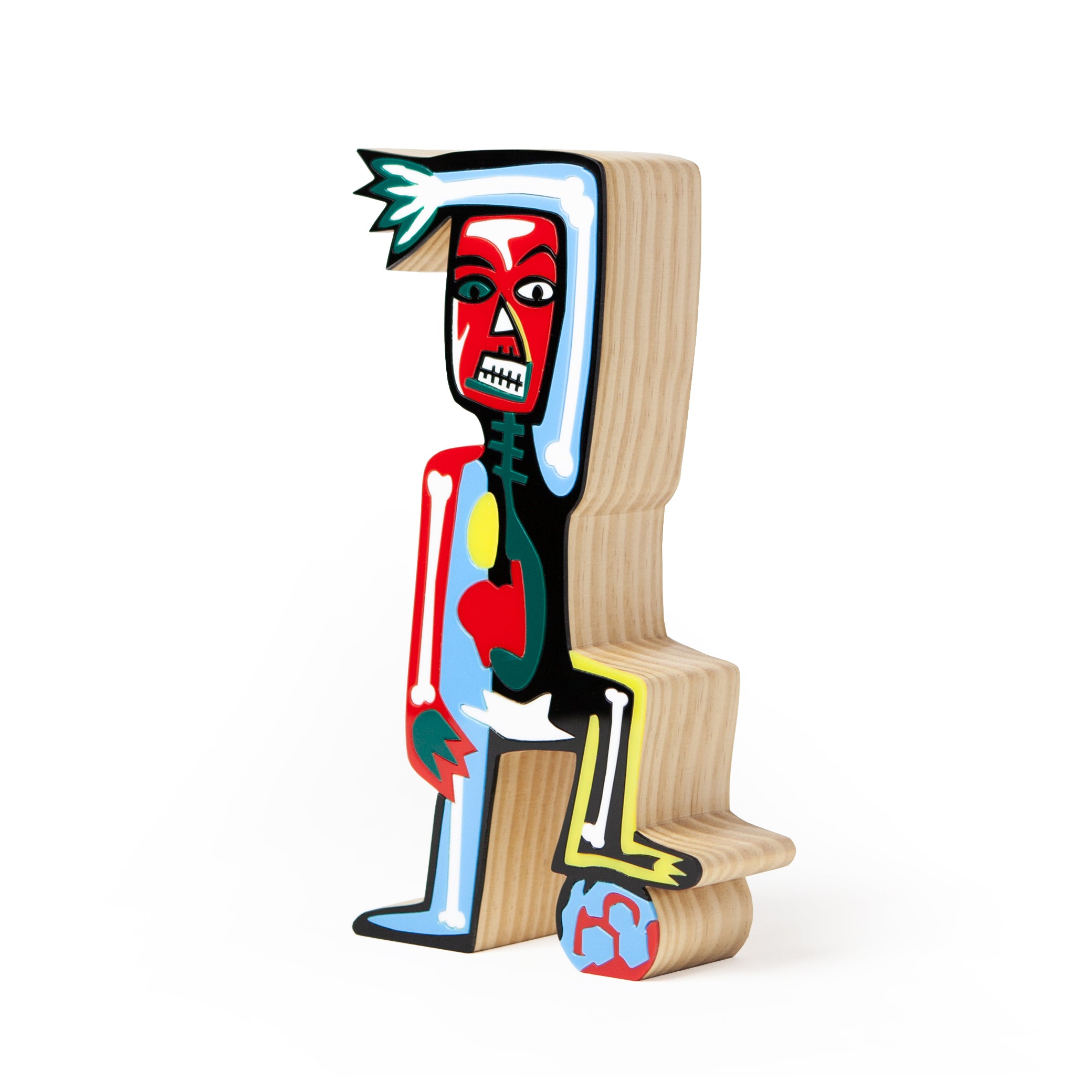 Sculpture Reinterpretation Footballer Basquiat Patricia Maranhão