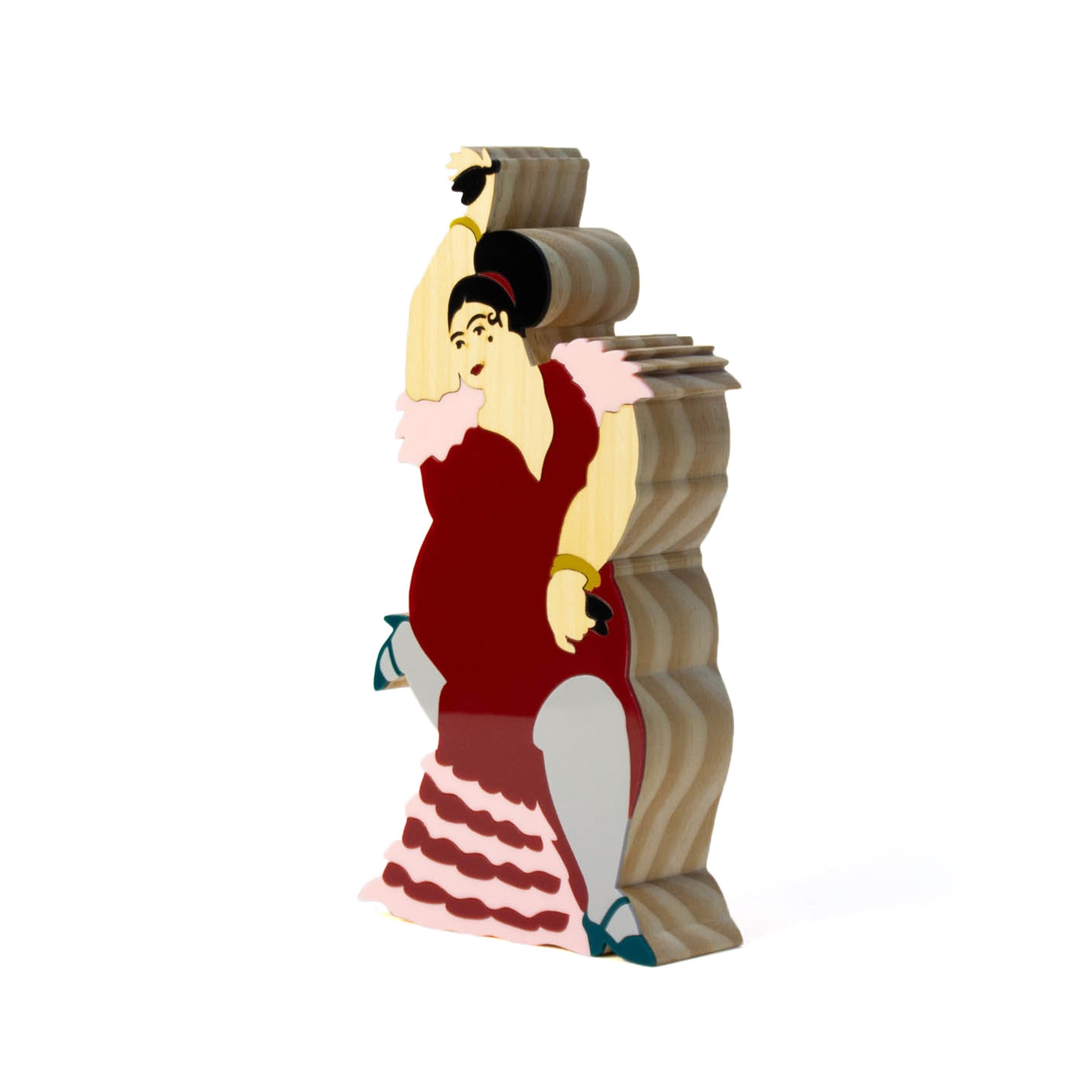 Escultura Releitura Flamenca de Botero Patricia Maranhão