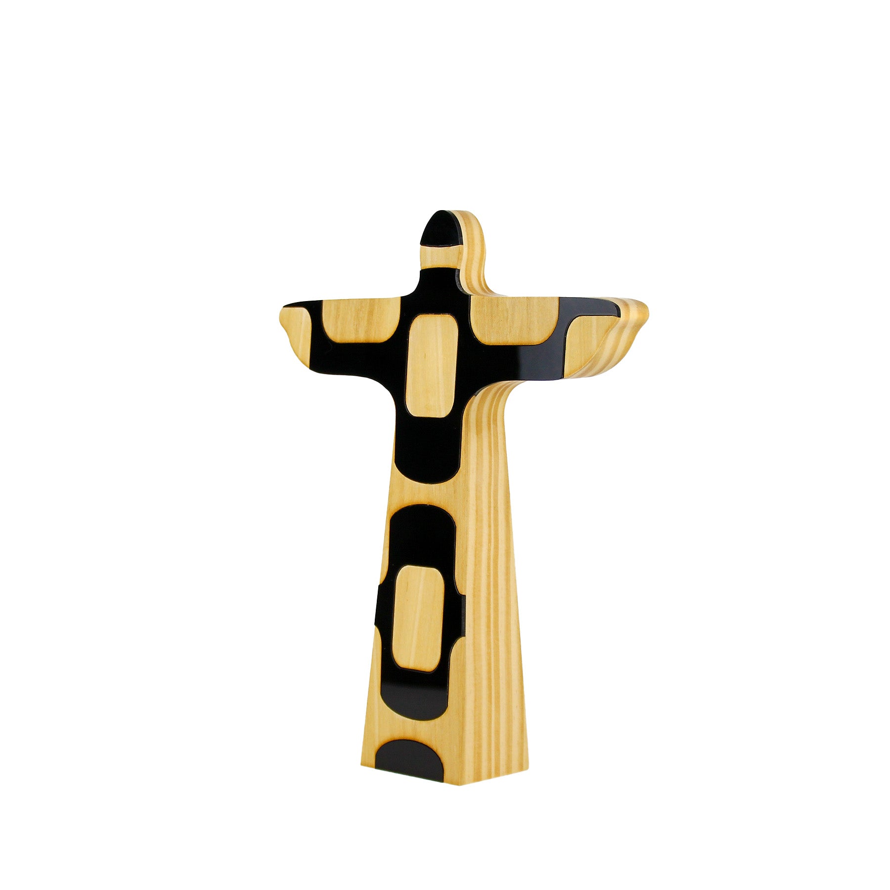 Sculpture Wood Rio Christ the Redeemer Ipanema New M Patricia Maranhão