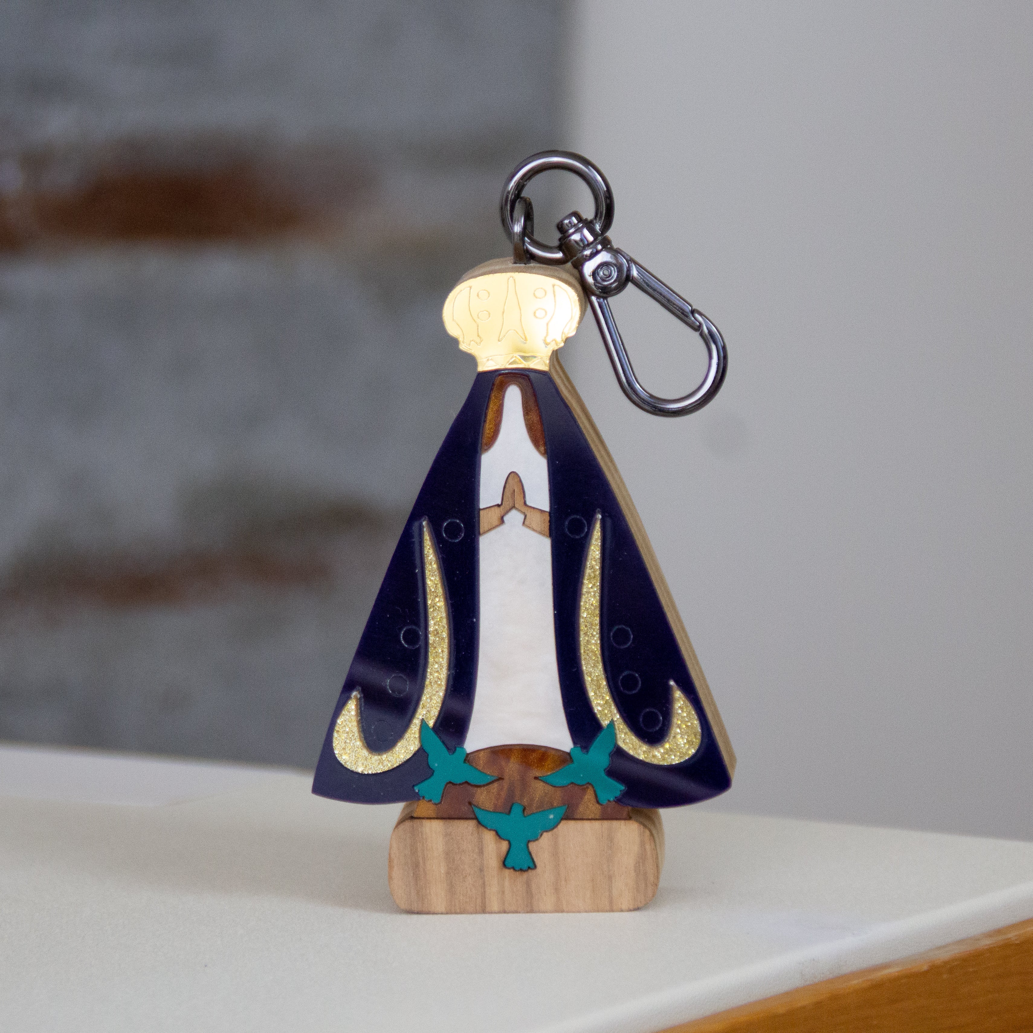 Chaveiro Decorativo Nossa Senhora Aparecida Patricia Maranhão