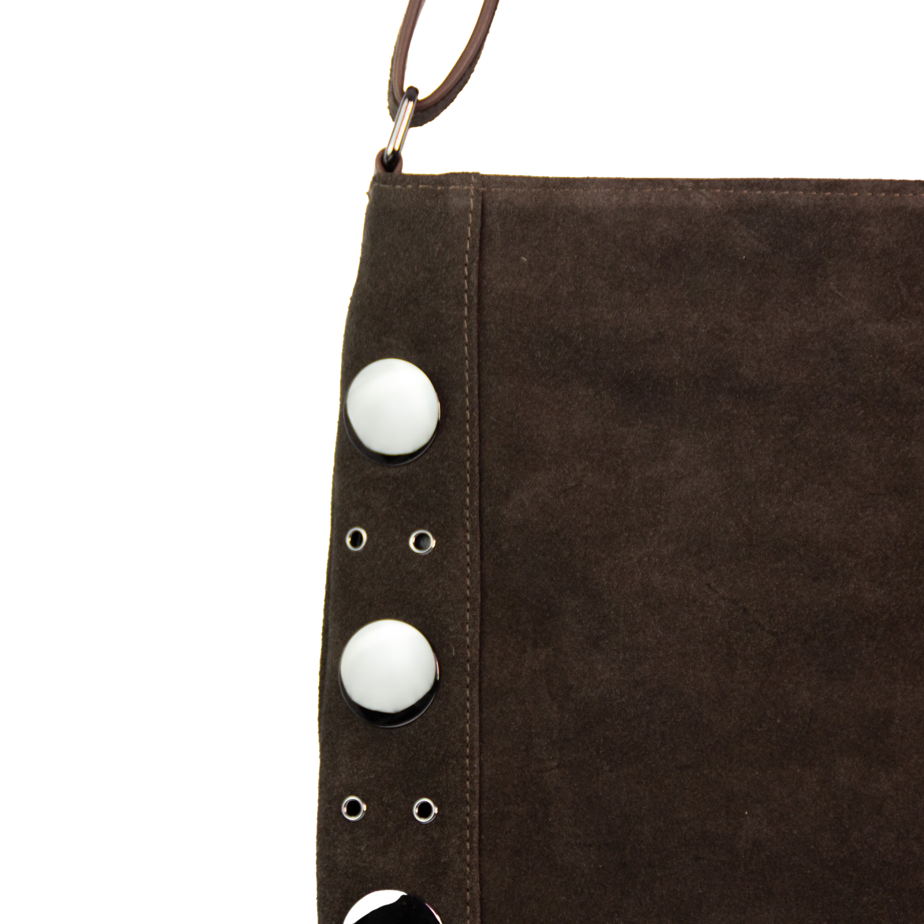 Boho James Crossbody Bag in Genuine Leather with Fringes by Patrícia Maranhão