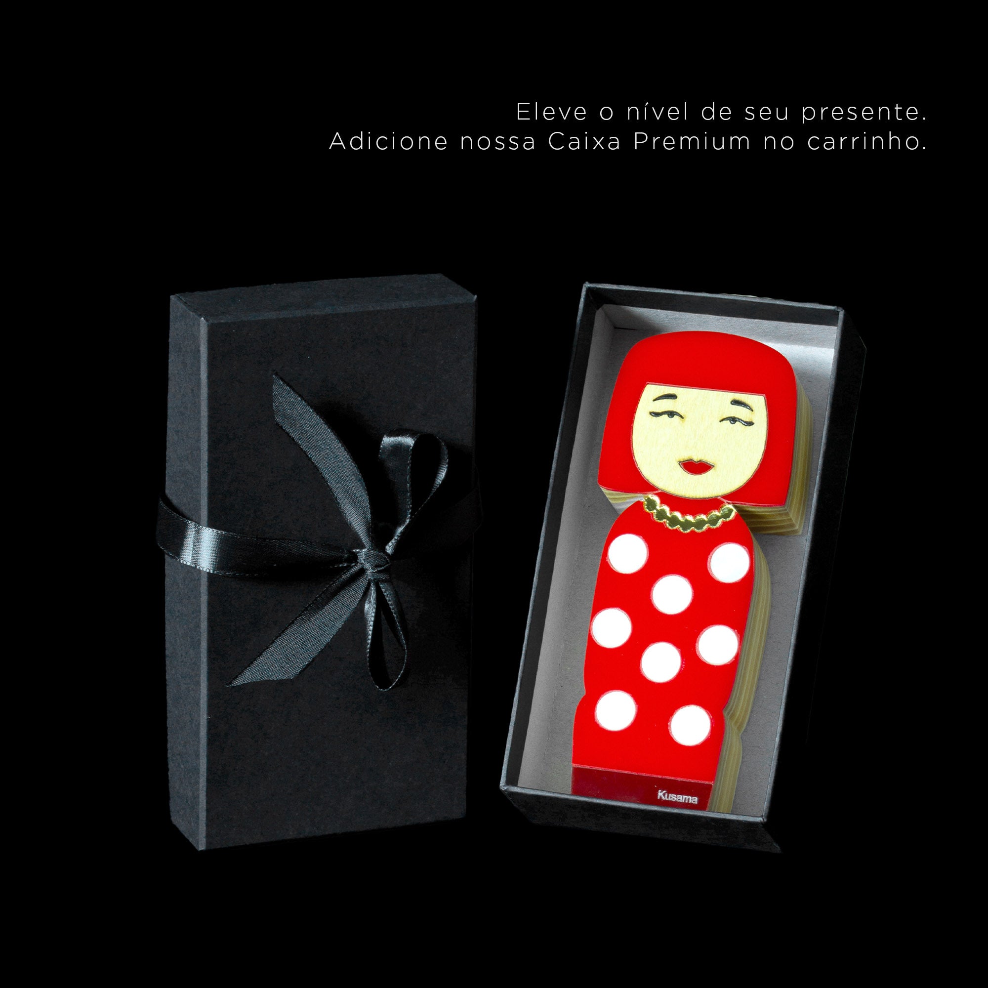 Yayoi Kusama Escultura em Madeira