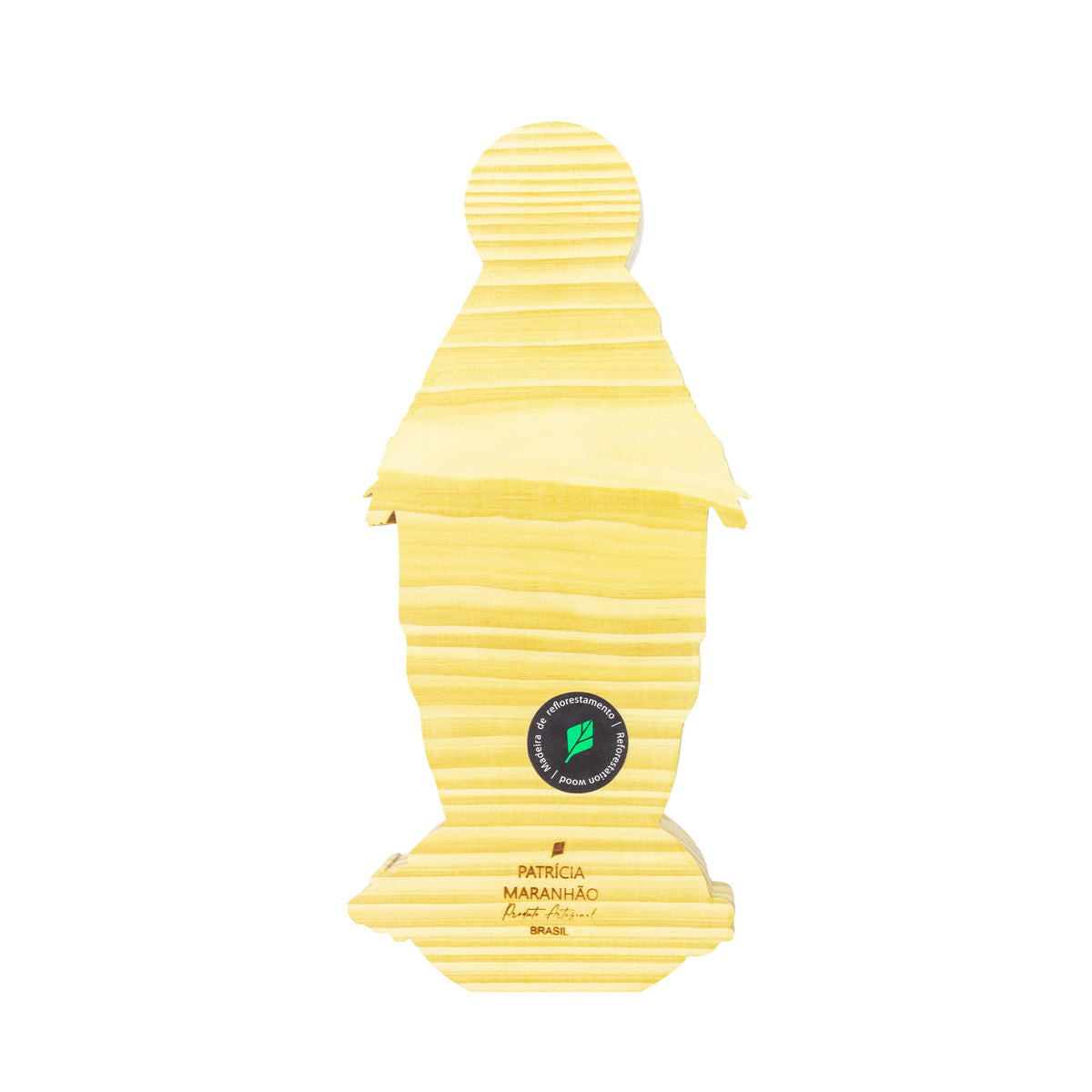 Our Lady of Grace Wood Carving Statue