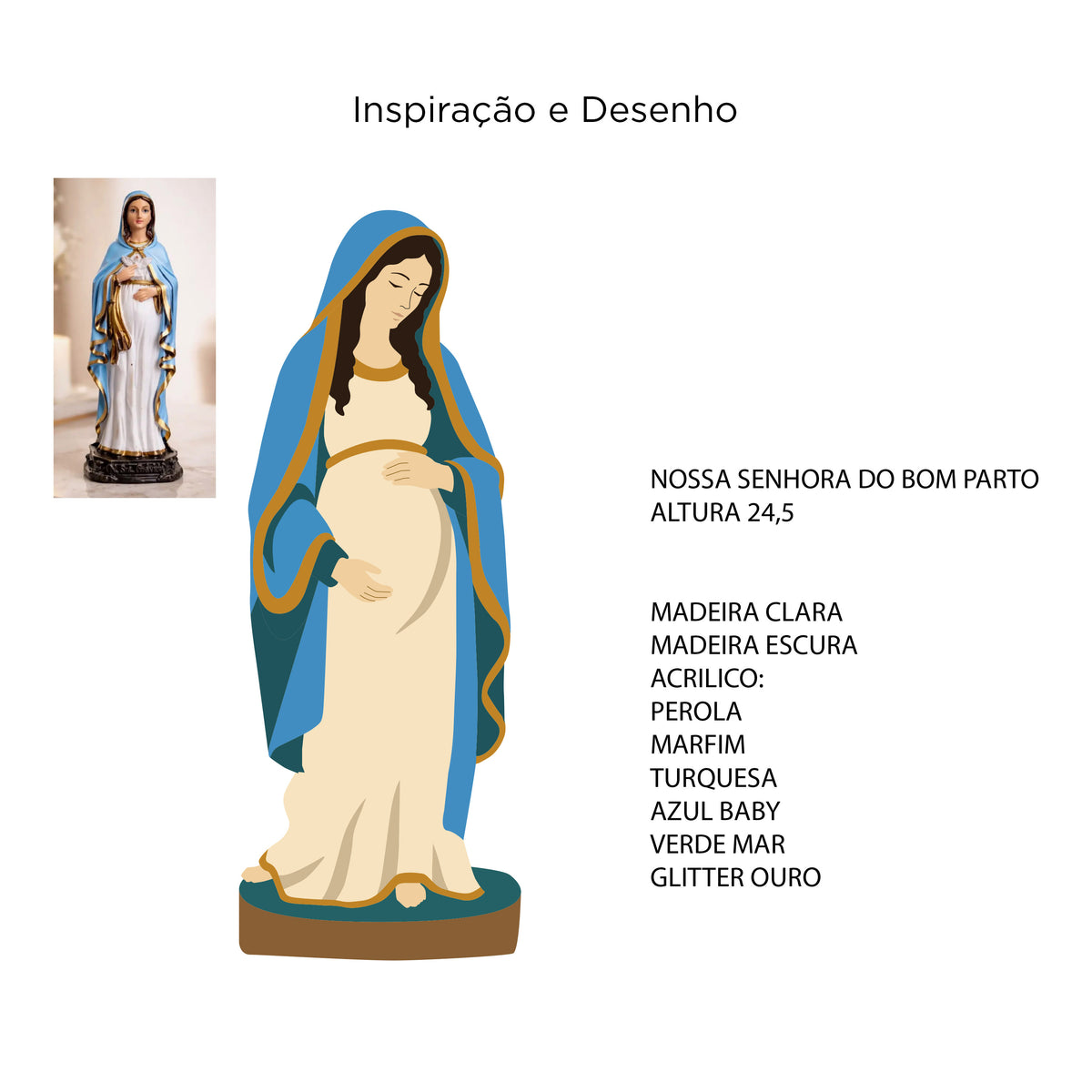 Escultura Personalizada Exclusiva - Patrícia Maranhão