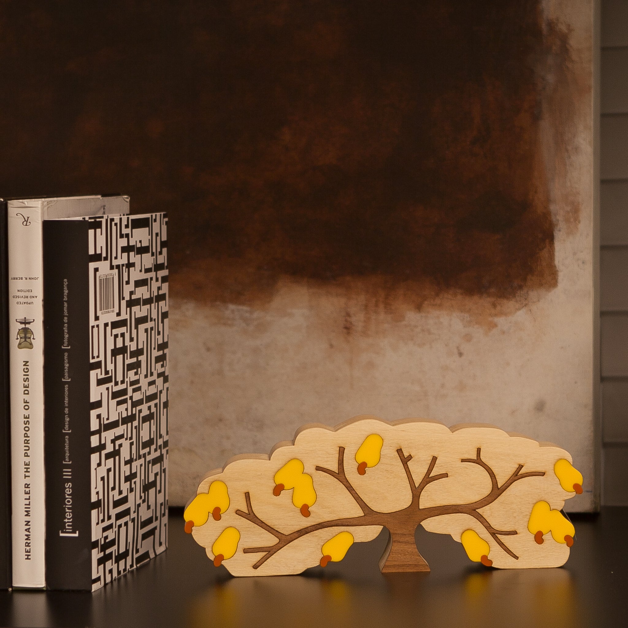 Wooden Sculpture Cashew Tree Patricia Maranhão