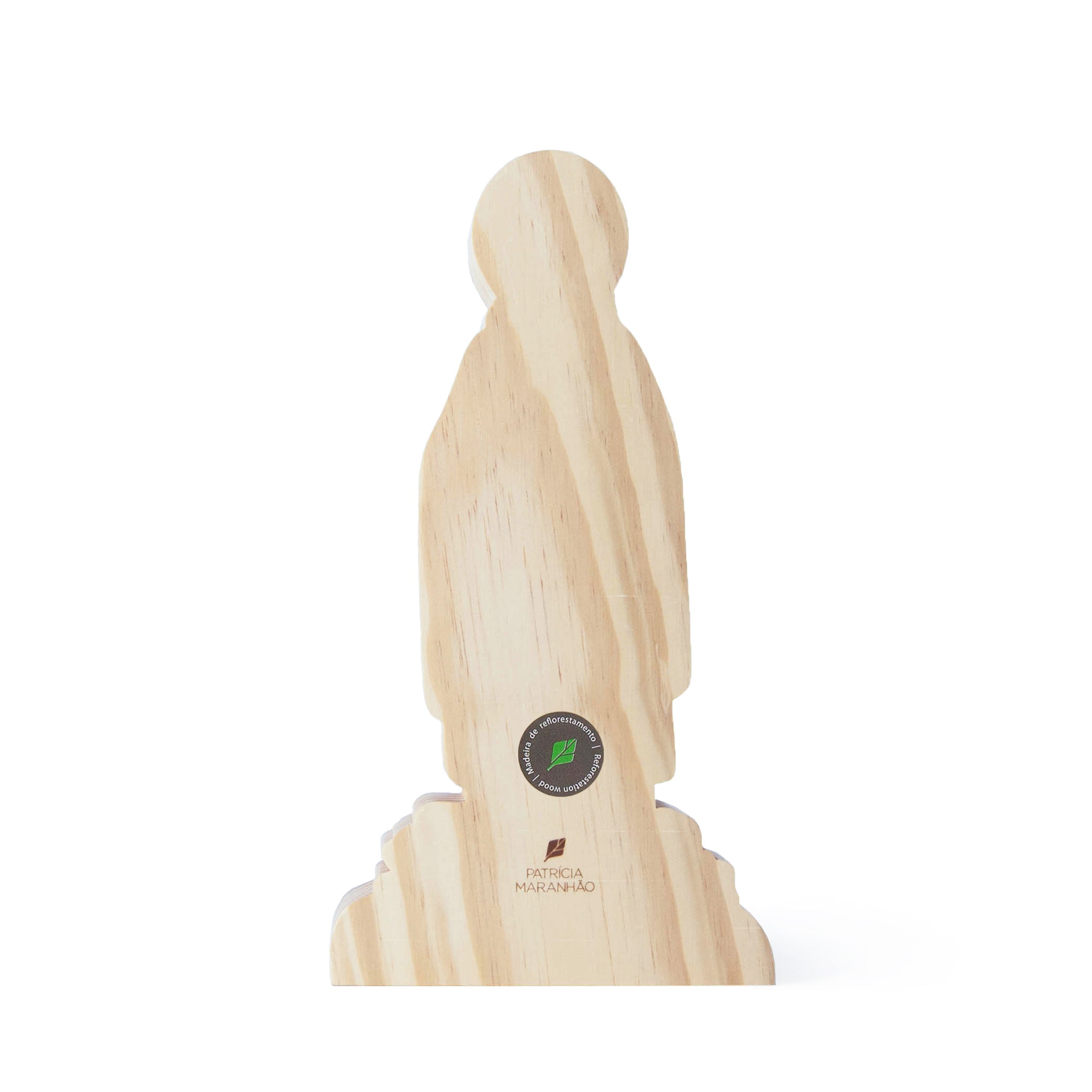 Wooden Sculpture Sacred Heart of Jesus Sacred Patricia Maranhão
