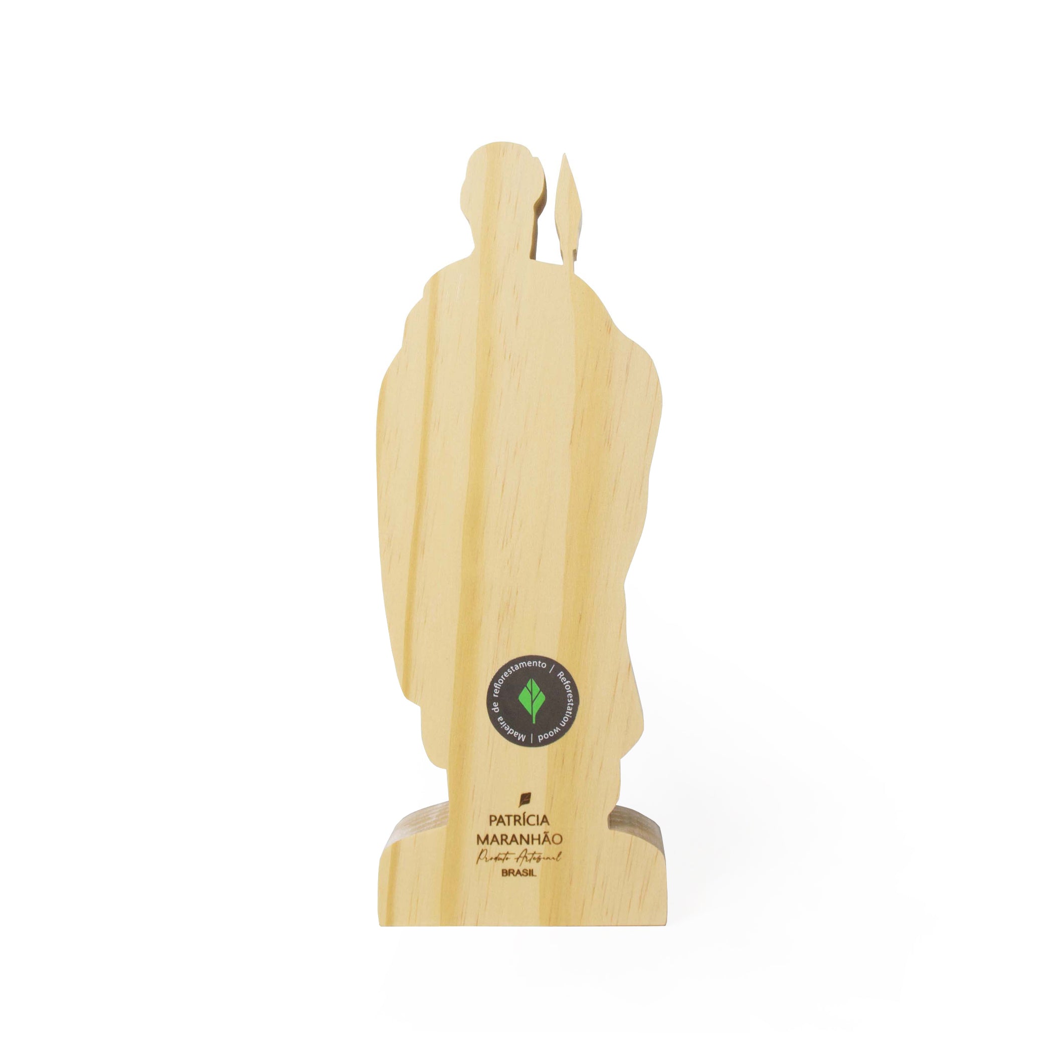 Wooden Sculpture Sao Tome Patricia Maranhao