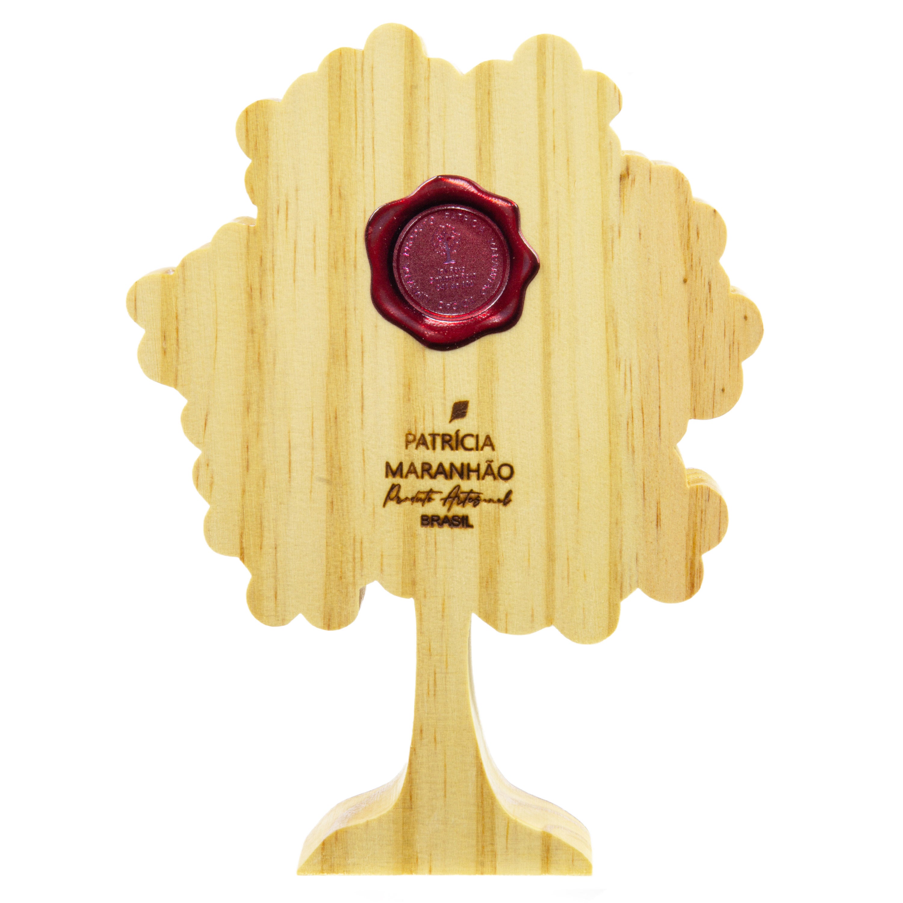 Premium Pink Ipê Wood Sculpture by Patricia Maranhão