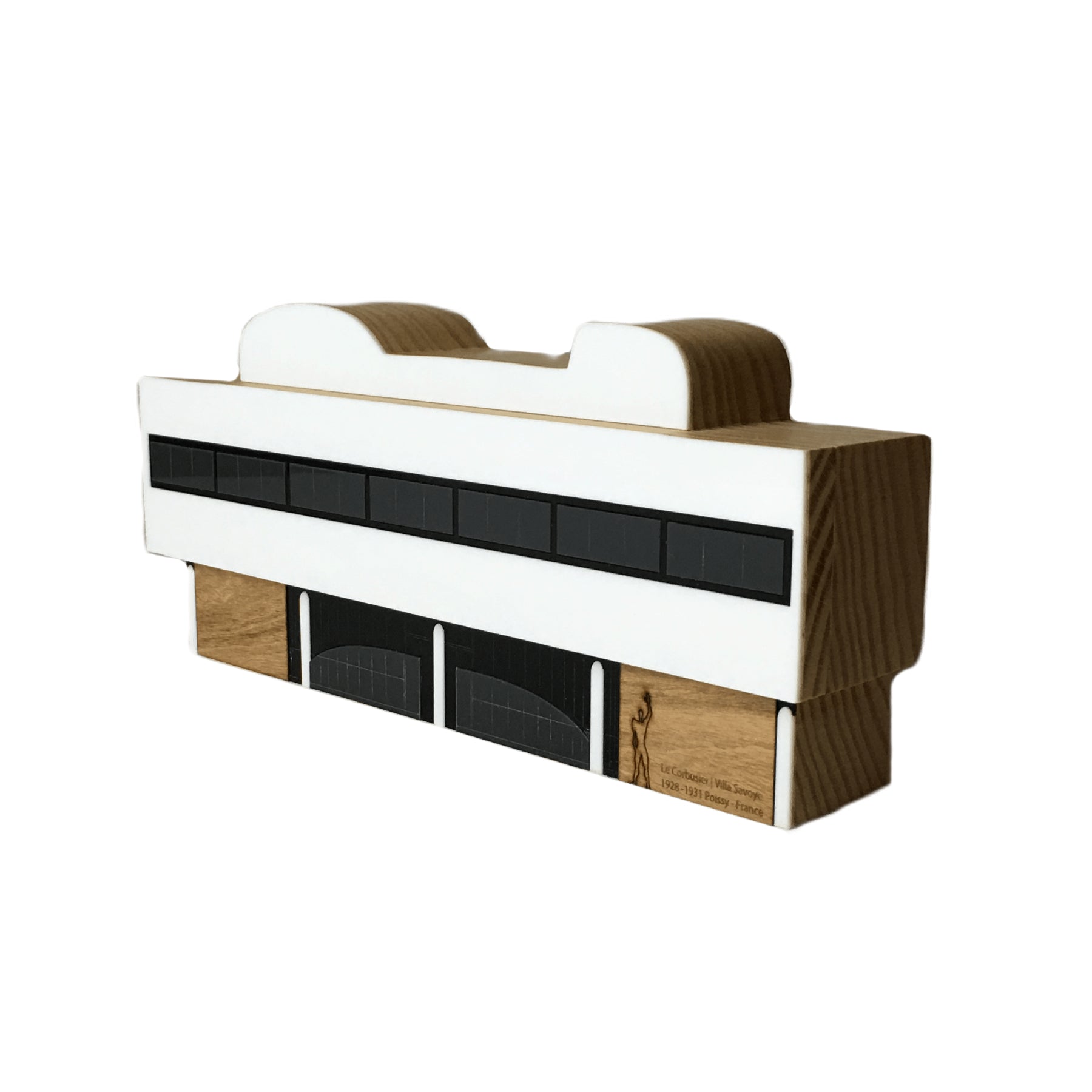 Escultura de Madeira Villa Savoye Bauhaus Patricia Maranhão