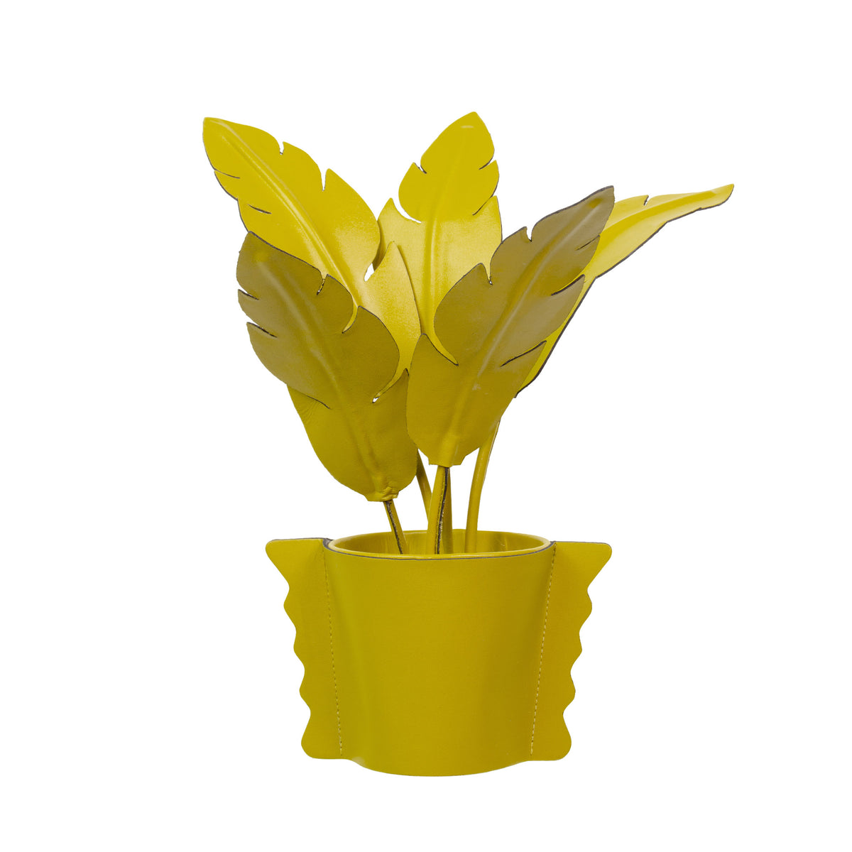 Bananeira Vaso Linux em Couro