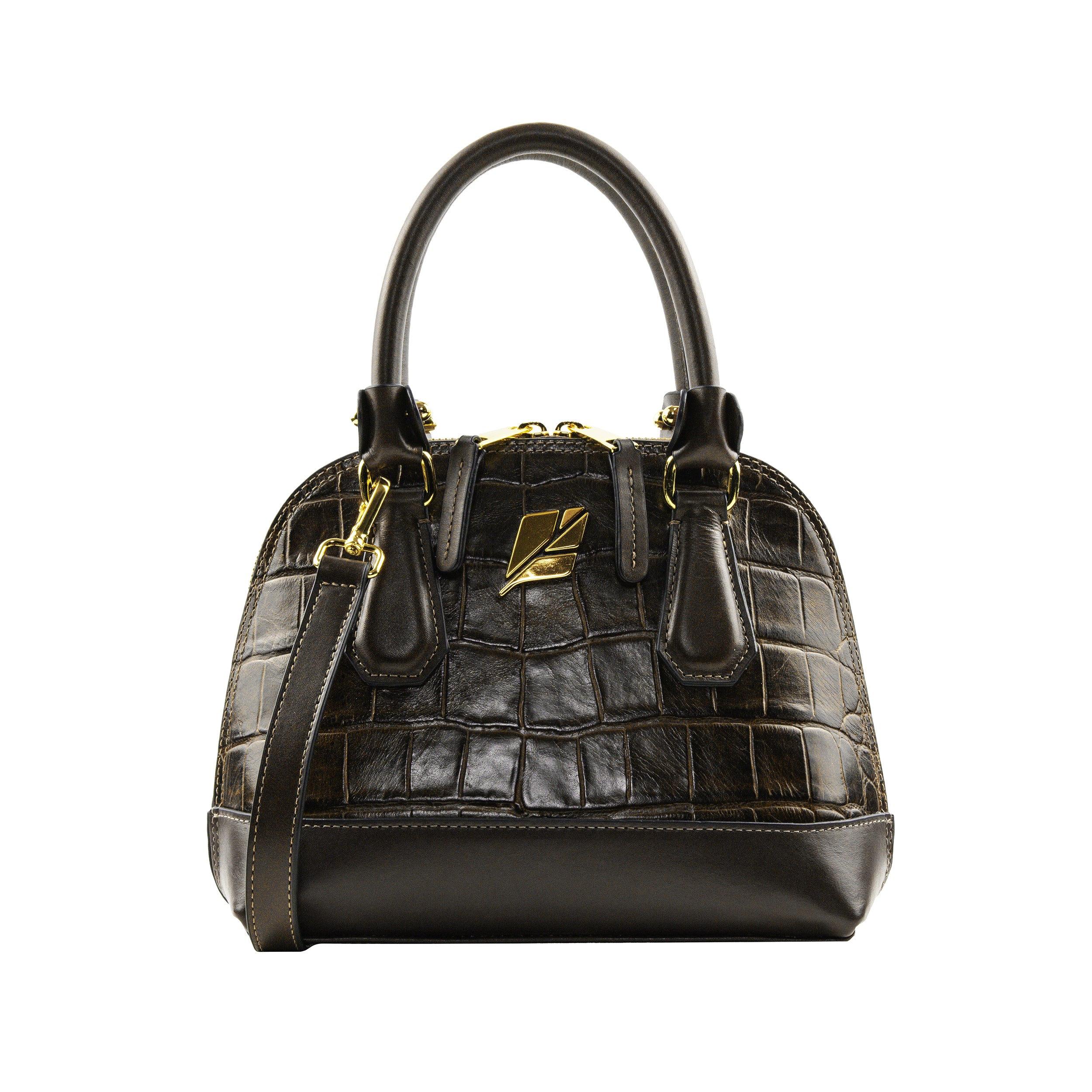 Bolsa Bowling Serena Croco P Pinhão Patrícia Maranhão
