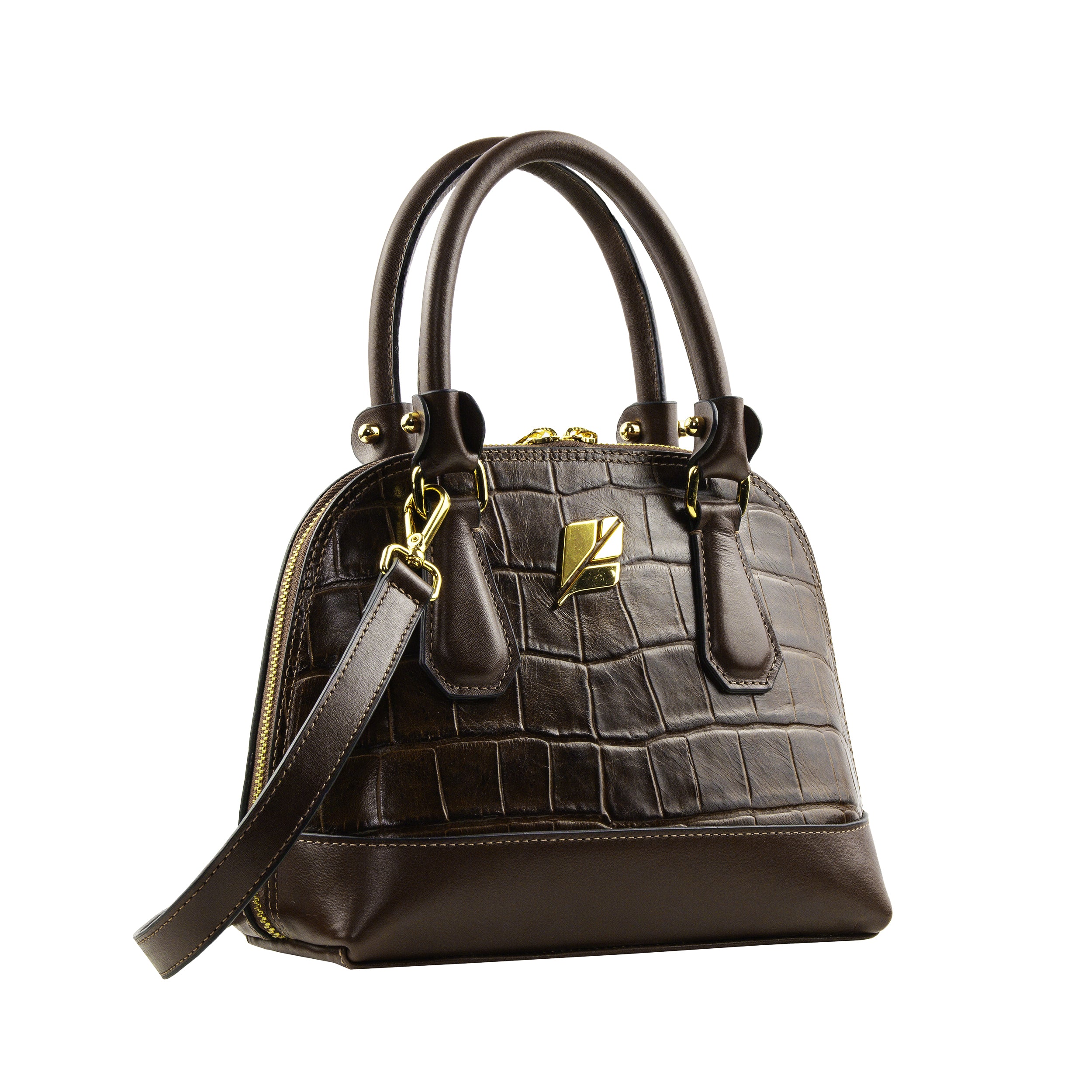 Bolsa Bowling Serena Croco P Pinhão Patrícia Maranhão