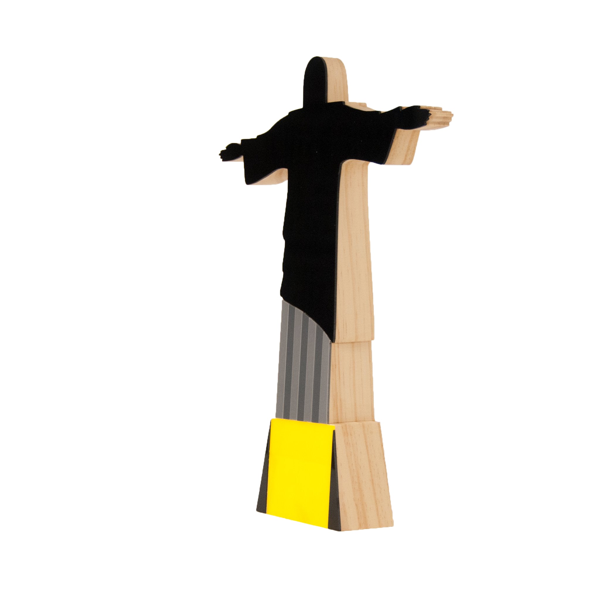 Wooden Sculpture Christ the Redeemer Fun Patricia Maranhão