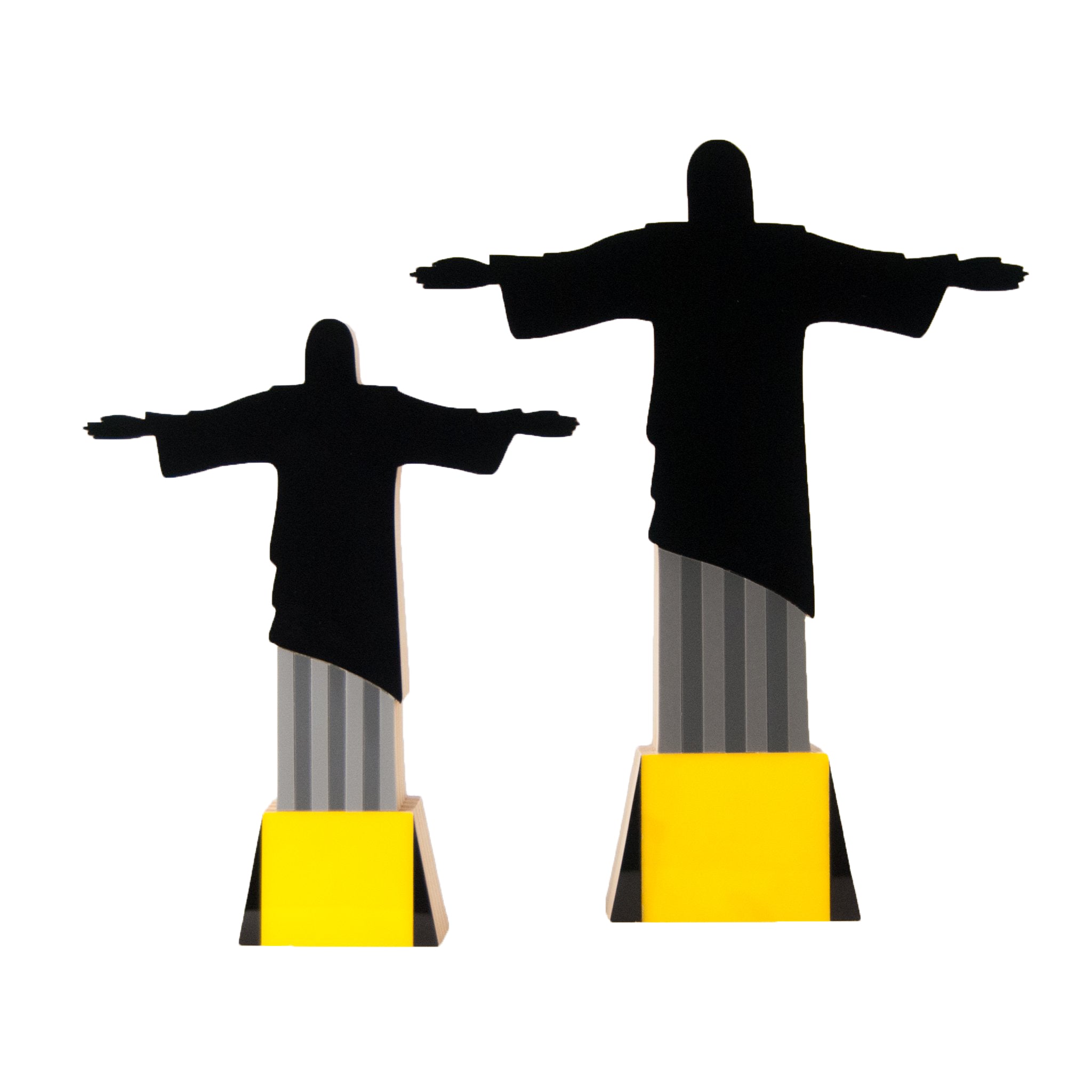 Wooden Sculpture Christ the Redeemer Fun Patricia Maranhão
