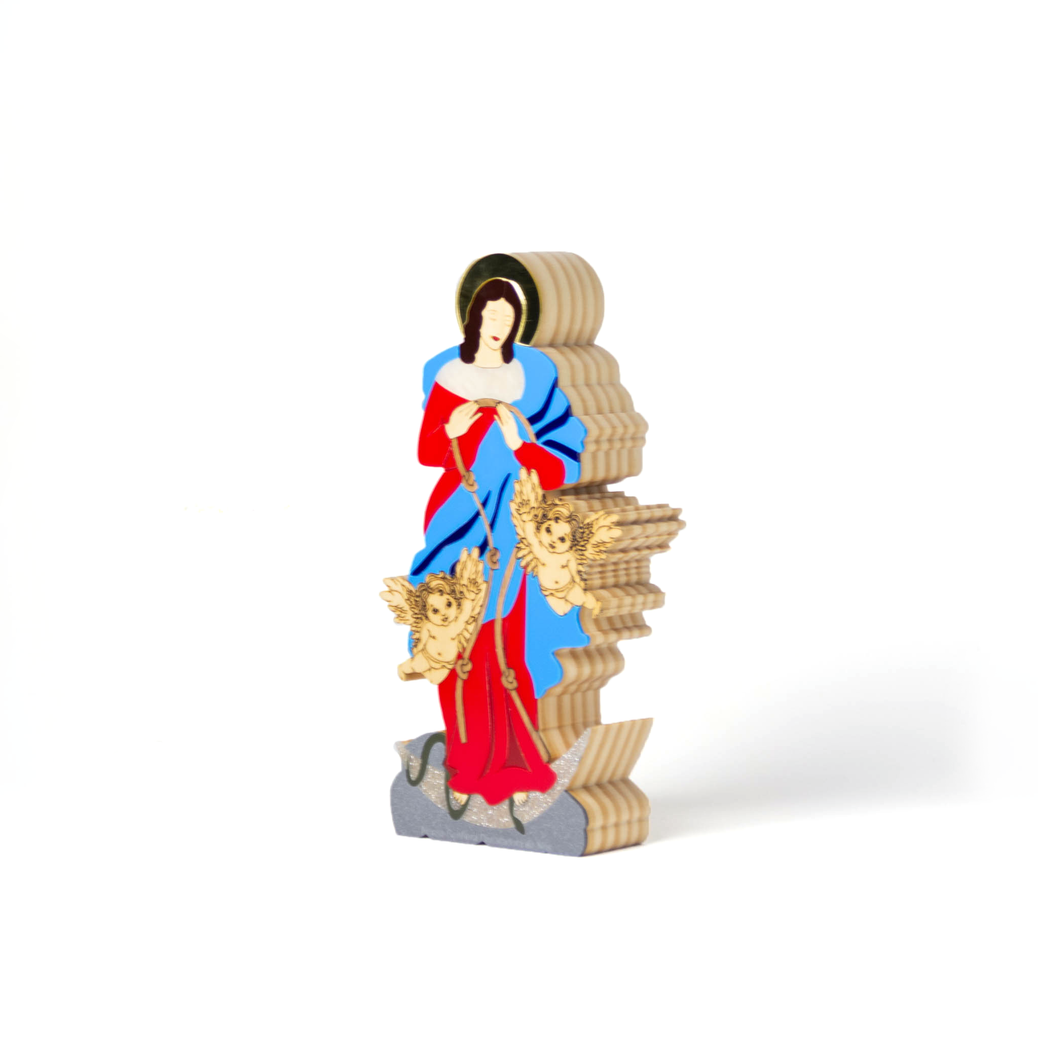 Sculpture of Our Lady, Undoer of Knots, Sacred Patricia Maranhão