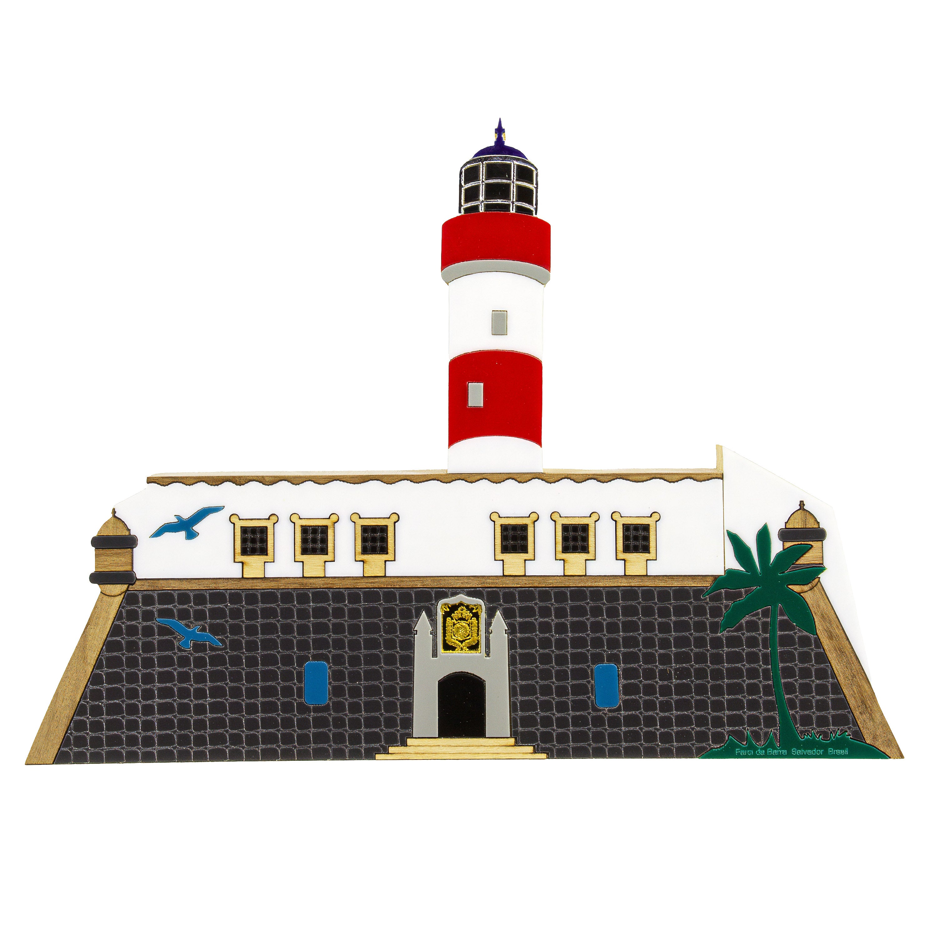 Escultura Madeira Farol da Barra Salvador Patricia Maranhão