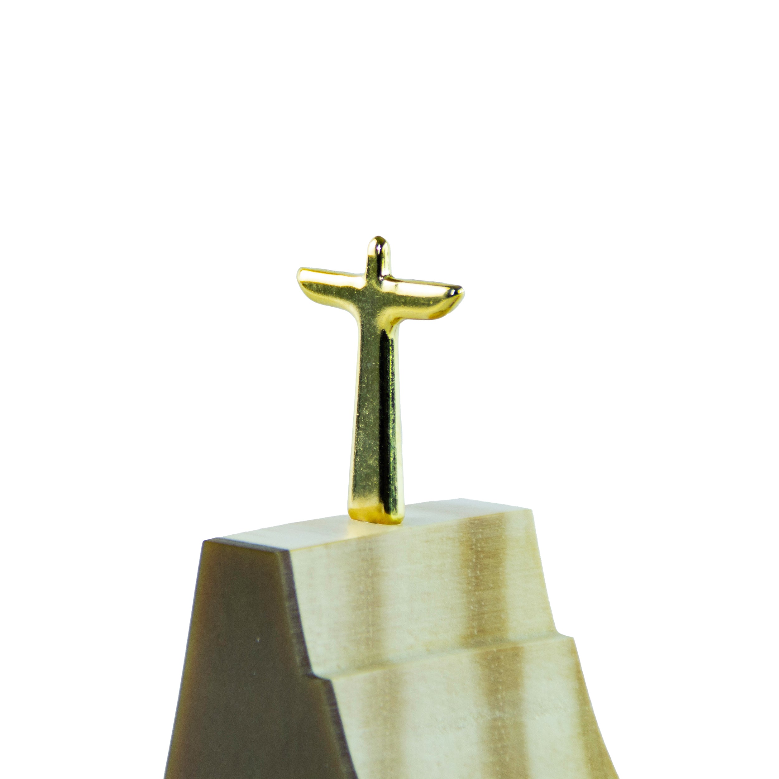 Escultura de Madeira Paisagem Gold Rio Média Patricia Maranhão