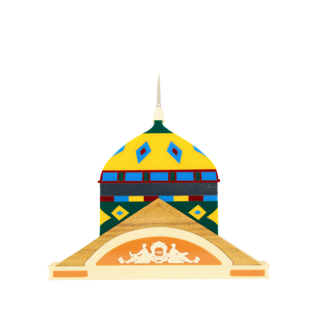Wooden Sculpture Dome of the Amazonas Theater Patricia Maranhão