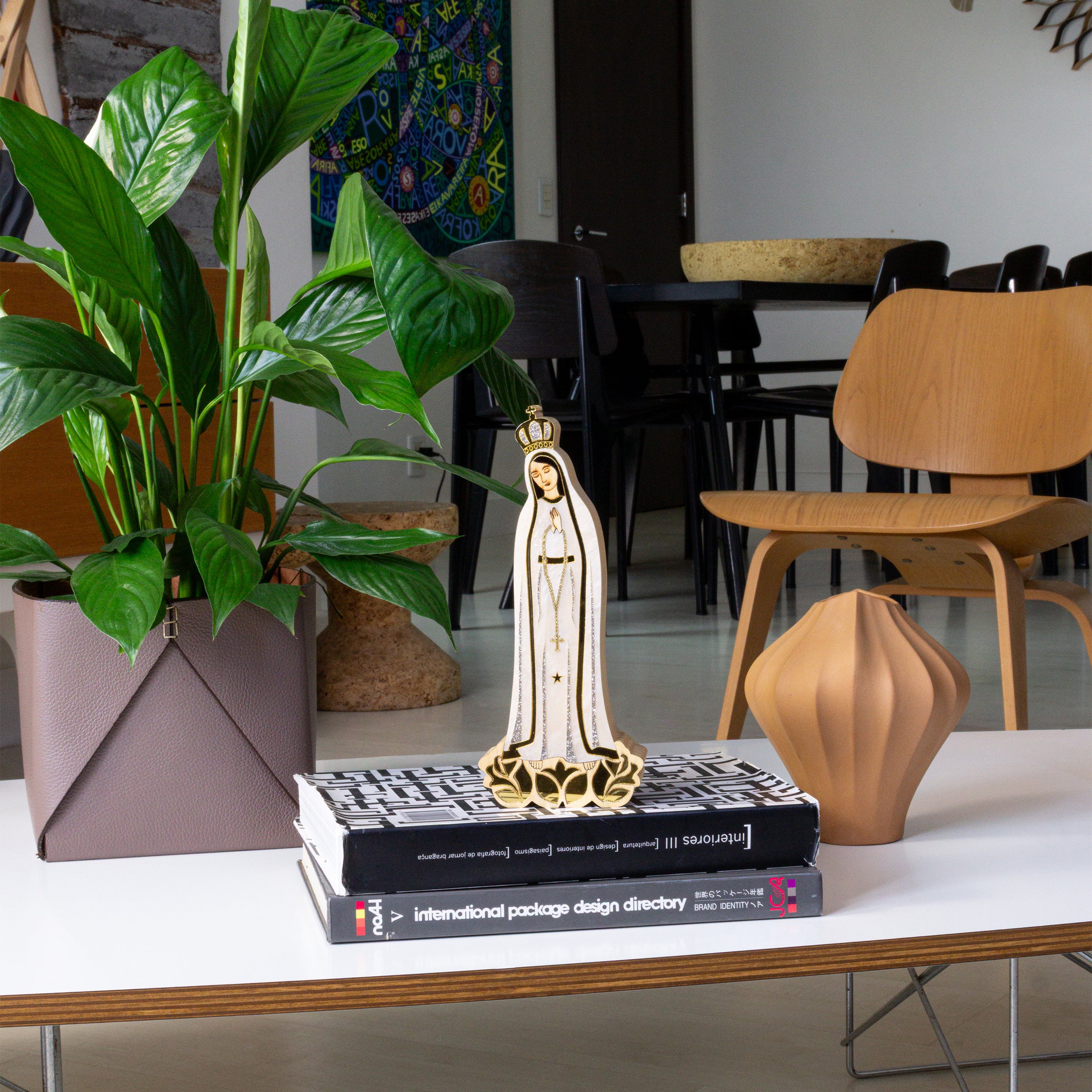 Escultura Nossa Senhora de Fátima Sofistic Patricia Maranhão