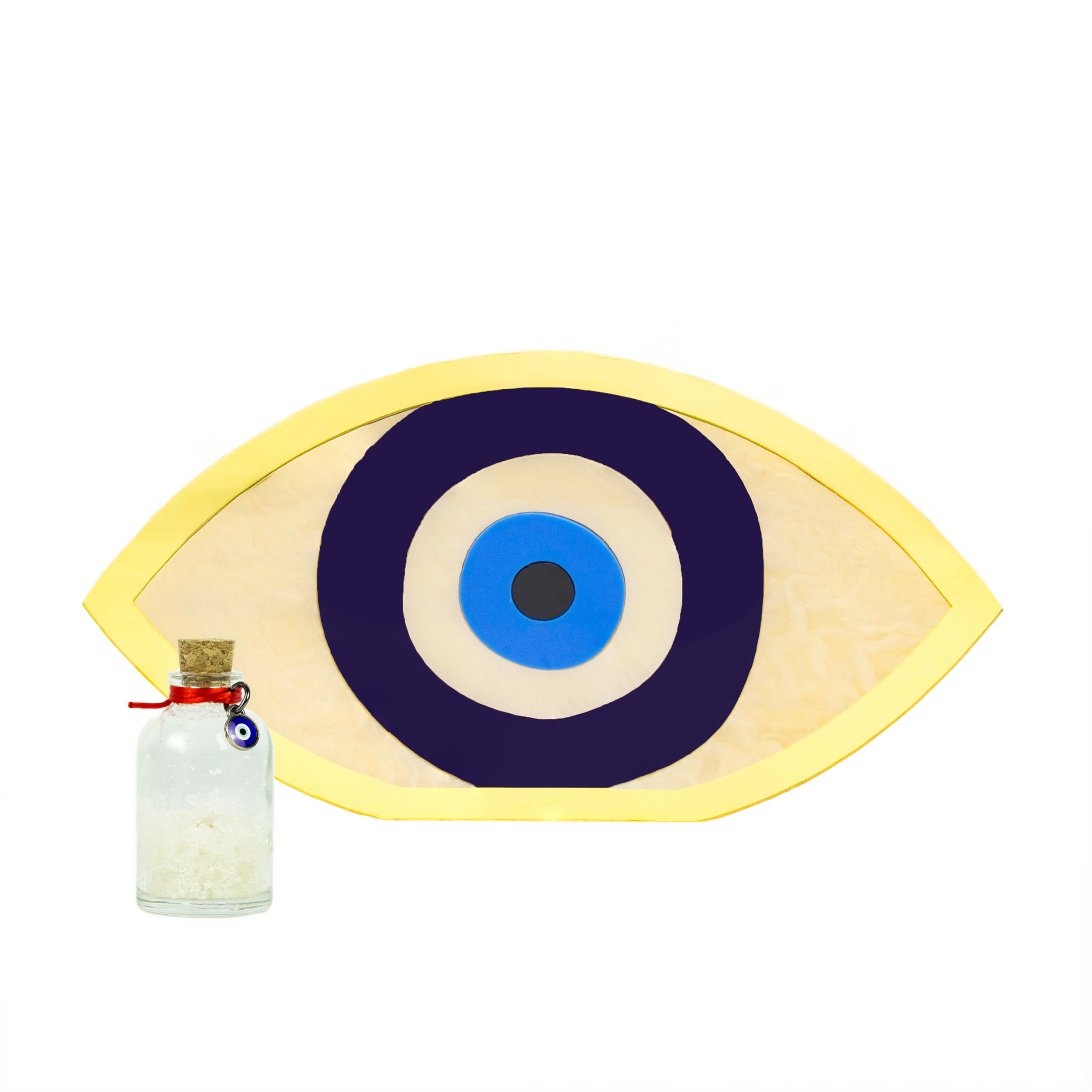 Greek Eye Wooden Sculpture G Patricia Maranhão