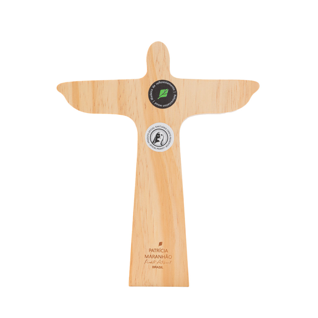 Wooden Sculpture Christ List Licensed Multi Black Patricia Maranhão
