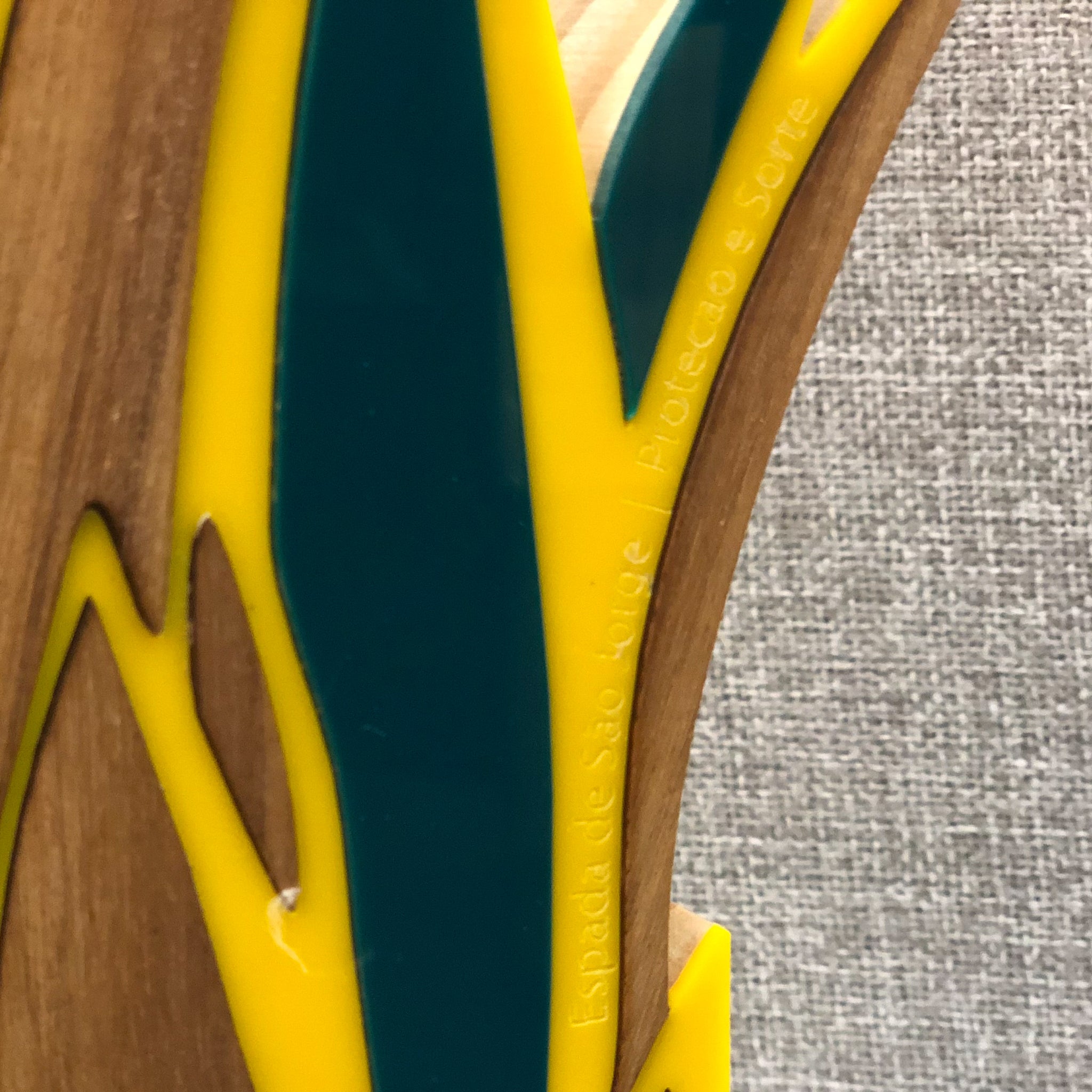 Wooden Sculpture Sword of Saint George Patricia Maranhão