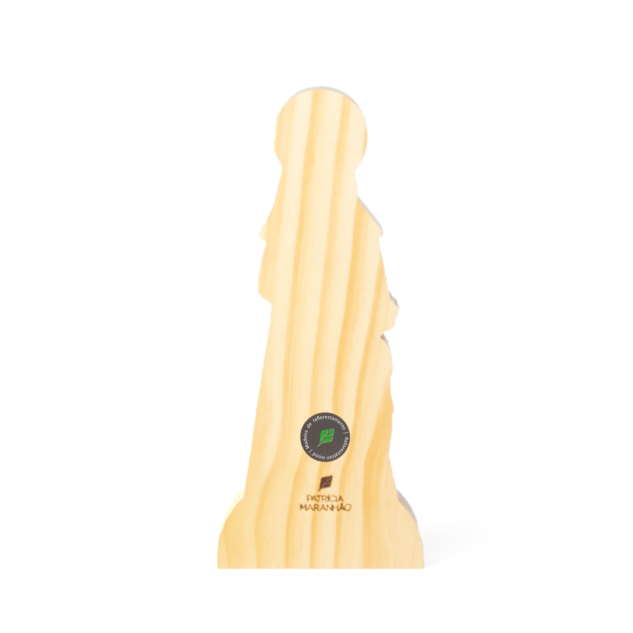 Wooden Sculpture Saint Sister Dulce Patricia Maranhão