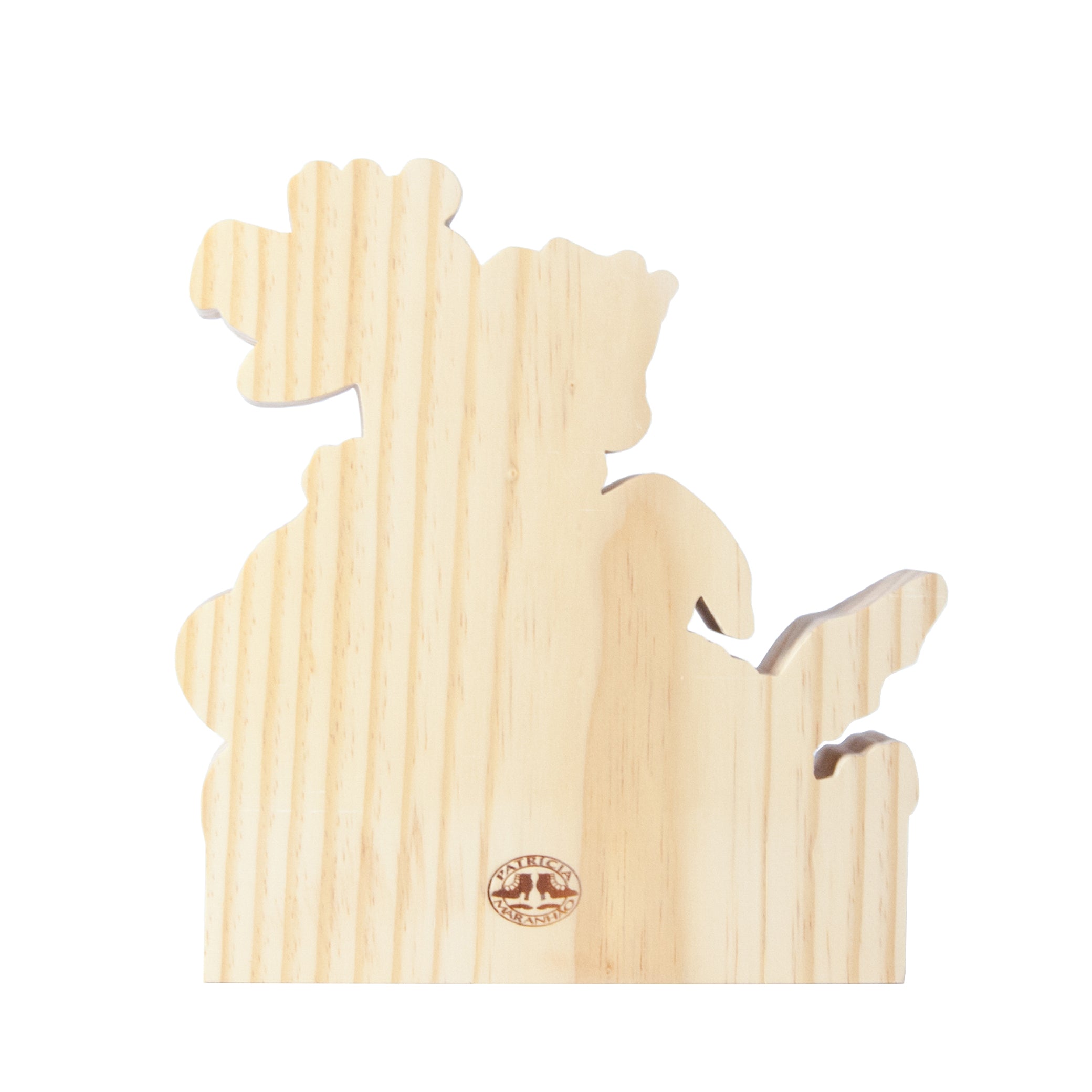 Wooden Sculpture Saint George Patricia Maranhão
