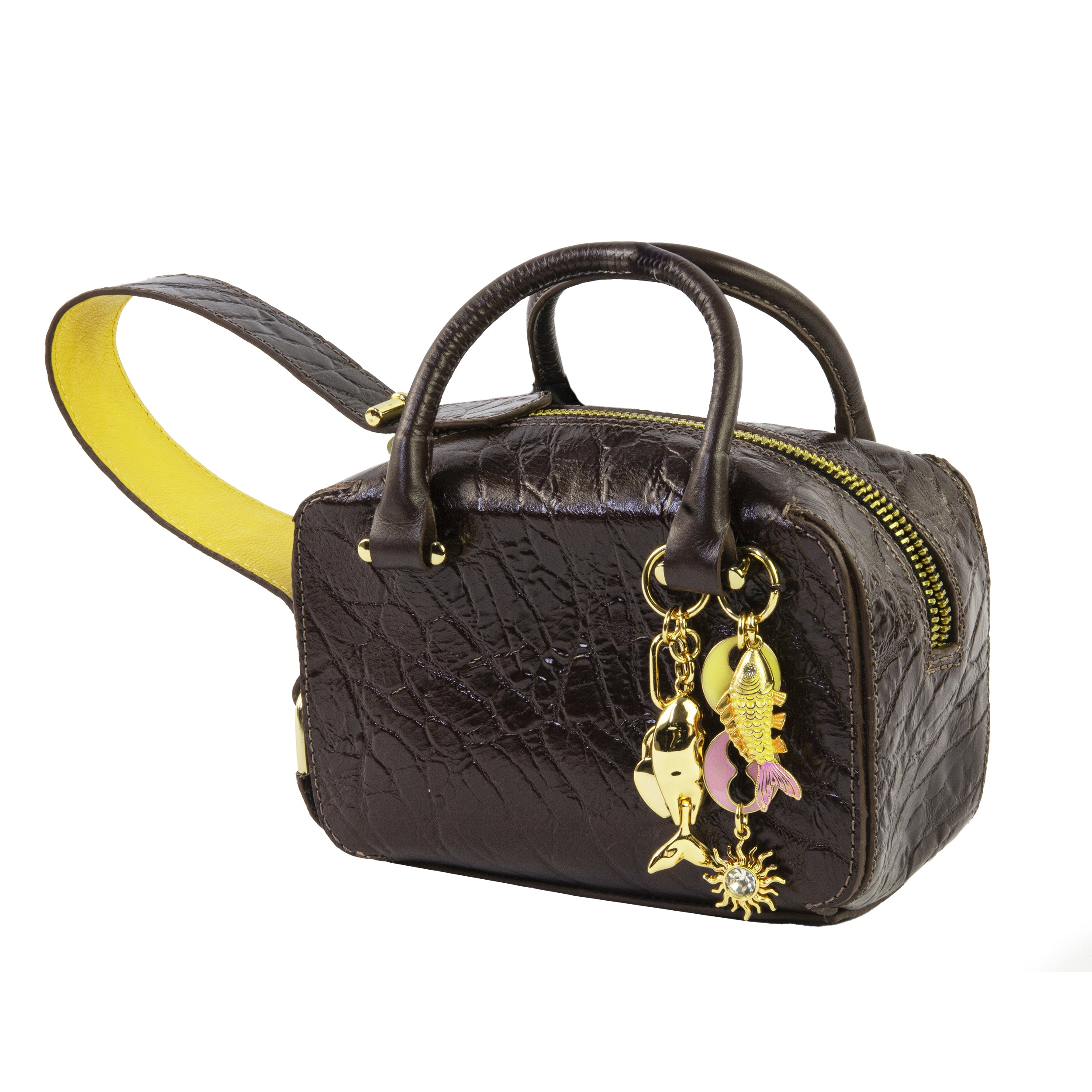 Bolsa Cluth Gisele Túnisia Marrom Ocean