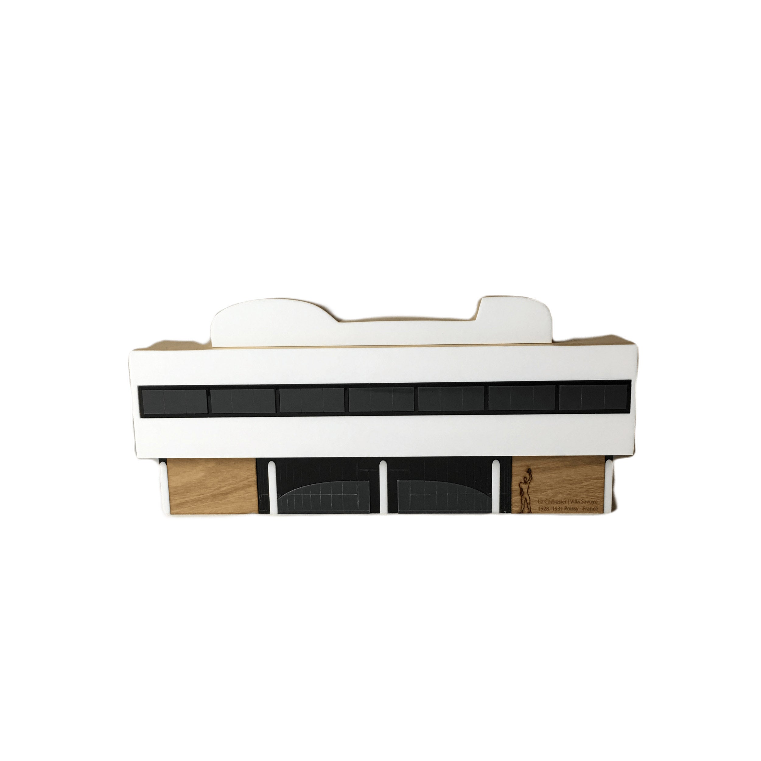 Escultura de Madeira Villa Savoye Bauhaus Patricia Maranhão