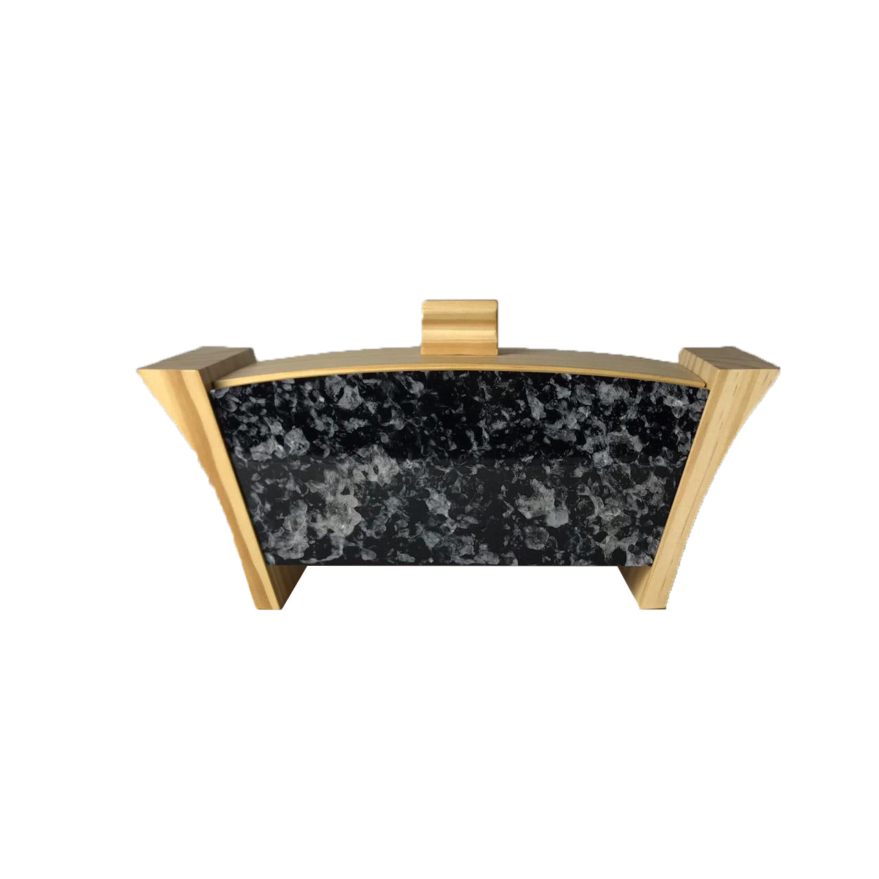 Porta Joias Fenix Granito Preto M Patricia Maranhão