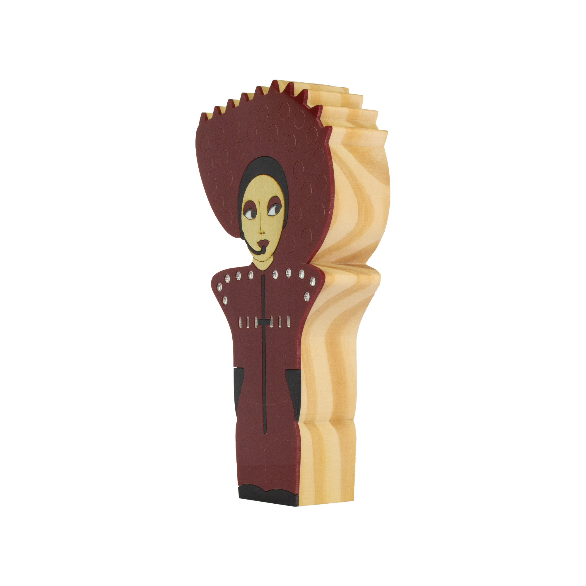 Lady Gaga Abracadabra Escultura em Madeira
